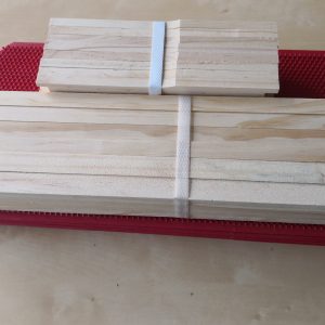 frame and plastic foundation