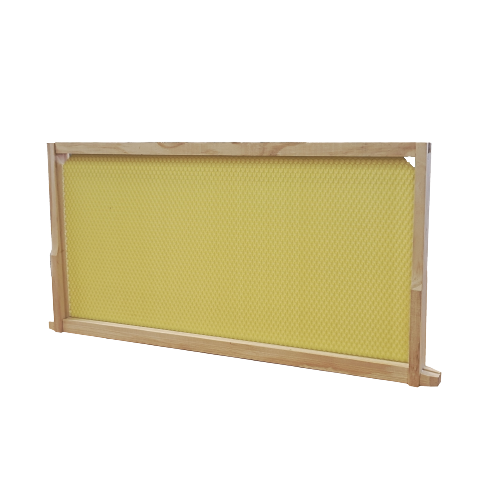 FD frame with plastic foundation wax coated