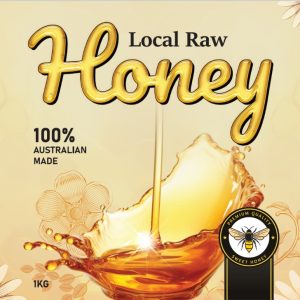 Honey Label With Nutritional Laser Label sticker