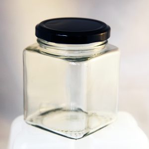 Square Glass Jar