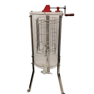 transparent honey extractor
