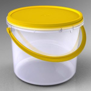 Clear Honey Pail
