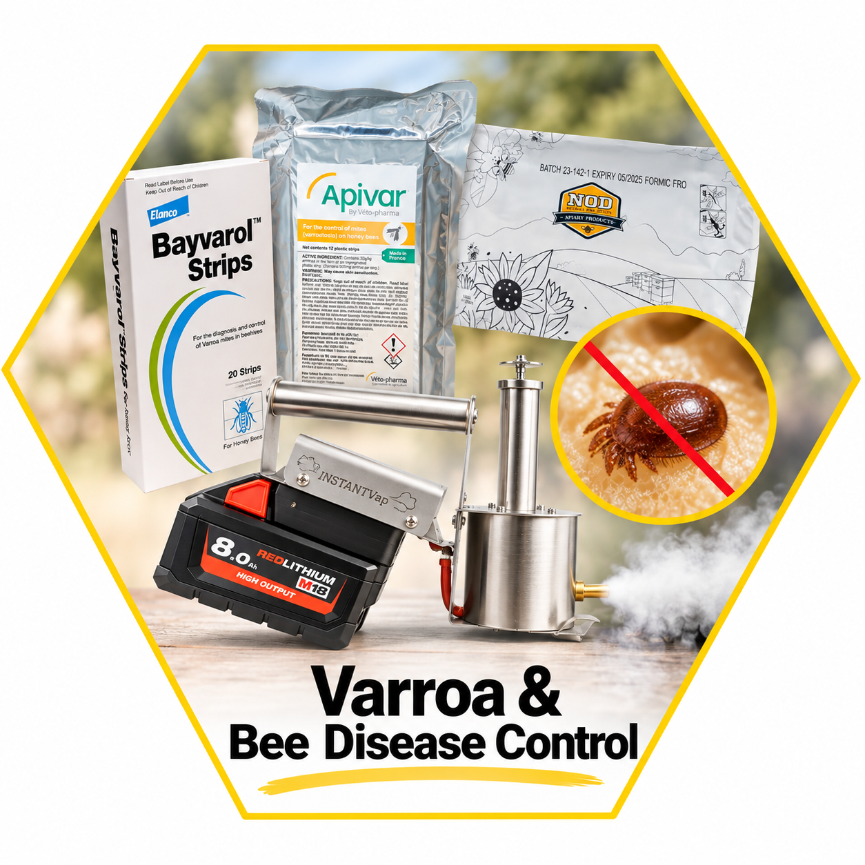 Varroa & Bee disease Control